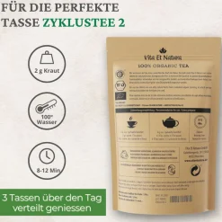 Zyklustee 2 - Unterstützender Biotee  - Vita Et Natura® Teemanufaktur (100g)| Hot