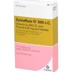 ®  D 500 c.C. Tabletten (Lactosefrei)>Zymafluor